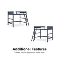 thumbnail image 4 of DHP Denver Loft Bed for Kids Bedroom, Full Size Frame, 4 of 5