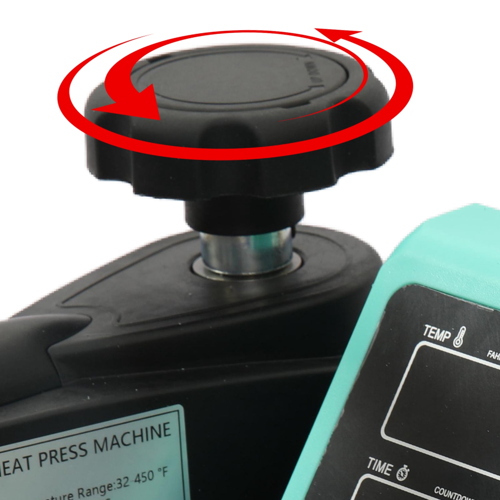 Kojooin 8 in 1 Heat Press Machine, 360 Degree Swing Away Sublimation Press for T Shirts, Hats, Bags and Phone Cases
