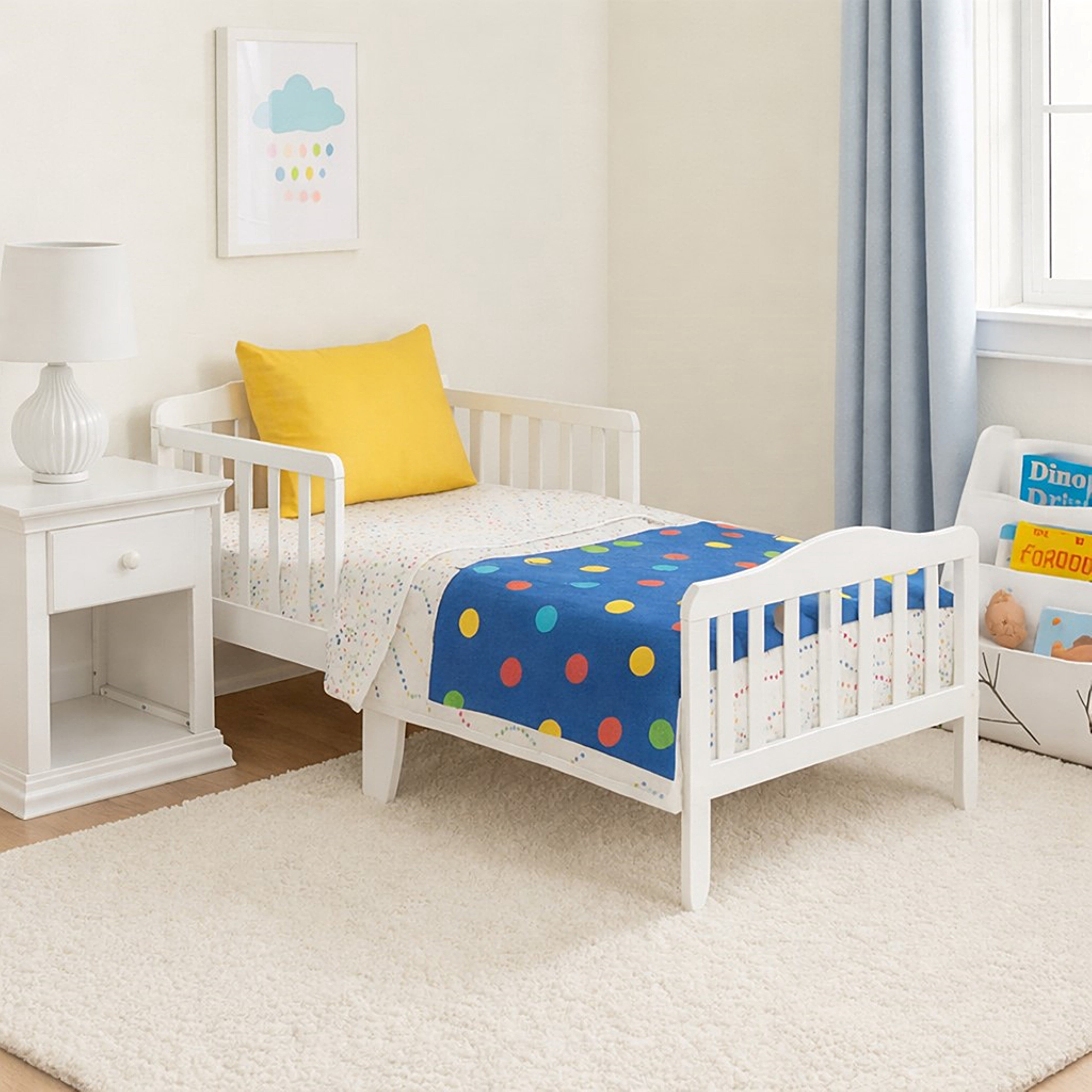 Suite Bebe Blaire Toddler Bed, White Finish