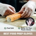 thumbnail image 3 of Disposable Gloves, Latex-Free and Powder-Free Clear Vinyl Gloves for Cooking, Food Prep, Household Cleaning, 3 of 4