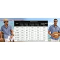 thumbnail image 5 of COOFANDY Men's Linen Shirts Short Sleeve Casual Shirt Button Down Shirt for Men Beach Summer Wedding Shirt, 5 of 10