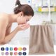 thumbnail image 3 of Toalla de baño HWRETIE Juego de baño Toallas de terciopelo coral suave Toalla de baño de lujo de alta absorción Toalla de baño de color sólido Juego de toallas para uso en el baño doméstico, 3 of 5