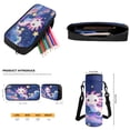 thumbnail image 6 of Yuyamidu Axolotl Backpack for School Girls 8-12 with Lunch Box 4 PCS Starry Sky School Bookbag and Lunch Bag Pencil Case Water Bottle Bag for 3rd Grade Student School Bag Set for Kids, 6 of 7