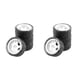 thumbnail image 1 of Ounissouiy 4 piezas RC Car Rubber Tires 12mm Hub para HPI 1/10 RC Car Accs naranja Type1, 1 of 1