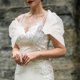 thumbnail image 4 of Vestido de novia con mangas de malla y mangas desmontables para novias, 4 of 6