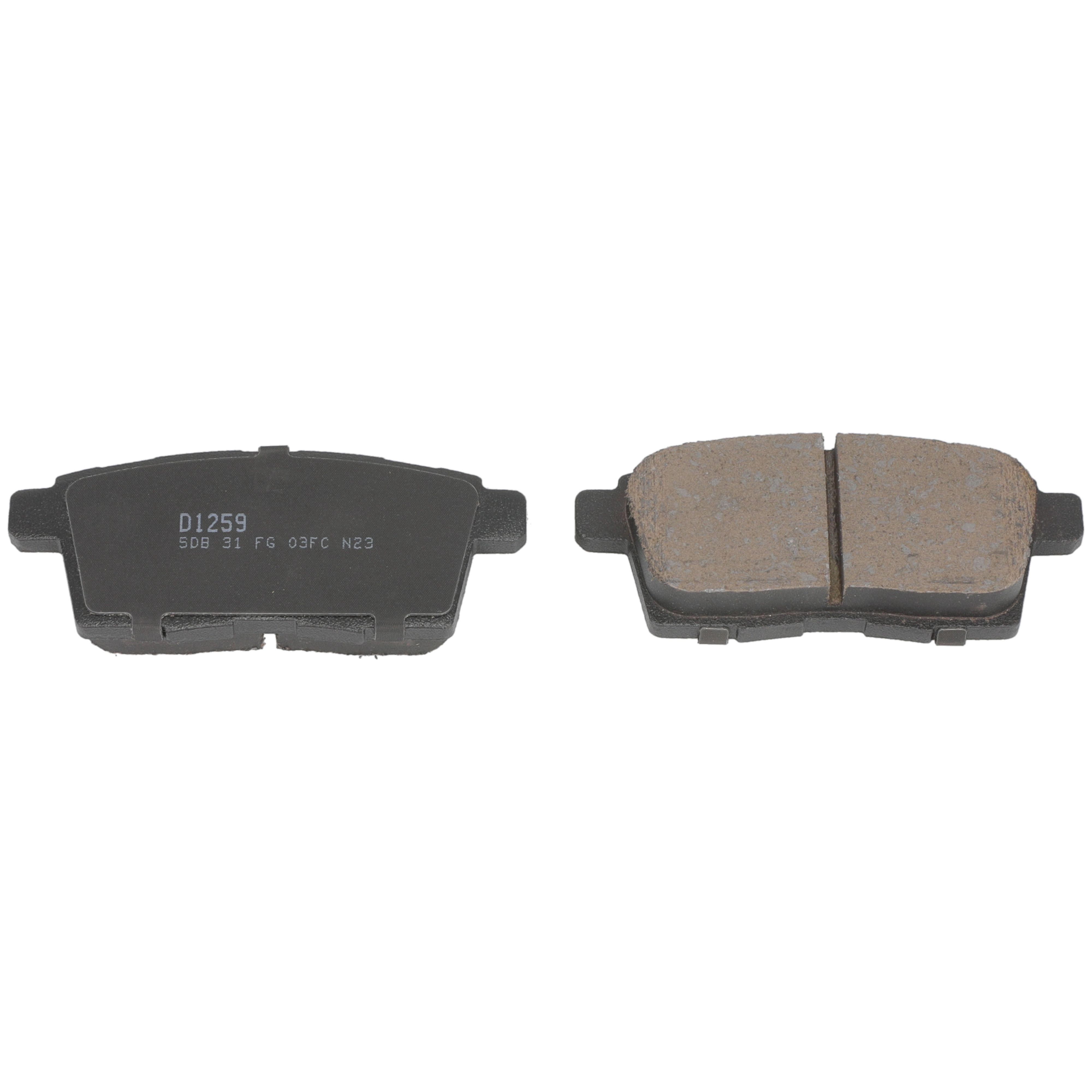 Winstop Brake Pad Set, Rear WS.1259.0.C, Ford Edge 2010-2007