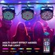 thumbnail image 5 of Luces de escenario ZEMOJ 36 LED RGB DMX Par, paquete de 4, 5 of 8
