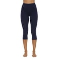 thumbnail image 4 of Stelle Women's Yoga Capri Yoga Pants with Side Pocket, 4 of 5