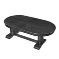 thumbnail image 6 of 7-Piece Extendable Dining Table Set, 76"-94" Long Expandable Curved Dining Table with Removable Leaf and 6 Upholstered Chairs for Kitchen Room, Dark Oak, 6 of 7