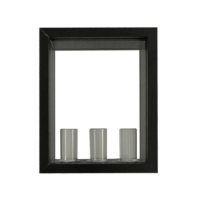 Flores de madera recortadas, marco de fotos, botellas de plástico, jarrones, adornos, adornos, adornos, decoración de escritorio, decoración de pared