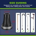 thumbnail image 4 of SupreGear Folding Cane, 5-Level Adjustable, Lightweight Collapsible Walking Stick for Men and Women, 4 of 8