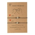 thumbnail image 5 of Pinky Promise Bracelets Friendship Couple Matching W} Bracelet Luminous NE B8X7, 5 of 9