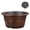 Unperforated M, variant on mdesiwst Flower Pot Thickened Resin Decorative Planter with Drainage Holes Large Capacity Bronze Embossed Outdoor Garden Flower Pot