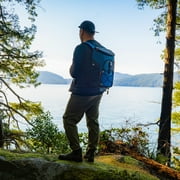 Titan by Arctic Zone 24 Can Backpack Cooler, 16 Quart, Ocean Blue