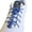 BLUE, variant on 3 Pairs Lazy No Tie Elastic Tieless Lock Laces Shoe Laces Strings for Kids Adults Make All Sneakers Slip On Fit All Shoes