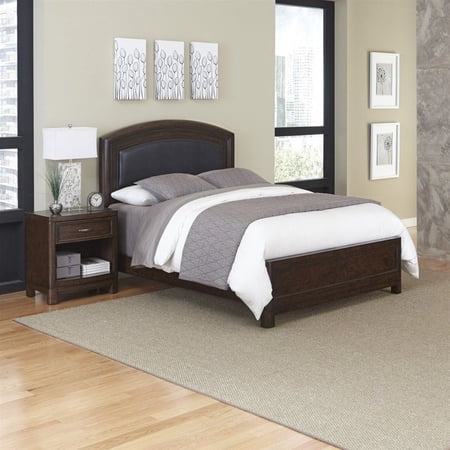 Home Styles Crescent Hill 2 Piece Upholstered Bedroom Set ...