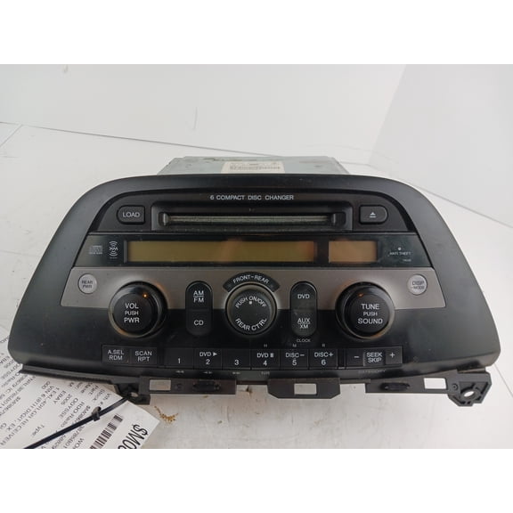 Pre-Owned 05 06 07 08 09 10 Honda Odyssey AM FM 6CD Radio Receiver OEM - Verify Specific Vehicle Fitment In Description - (Good)
