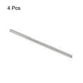 thumbnail image 3 of Uxcell 304 Stainless Steel Round Rods 4mm x 100mm for DIY Craft, 4Pcs, 3 of 5