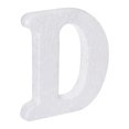 thumbnail image 1 of Unique Bargains Foam Letters D Letter EPS White Polystyrene Letter Foam 100mm/4 Inch for Crafts, Wedding, Party Decoration, 1 of 1