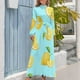 thumbnail image 4 of Vestido largo limones sobre azul Vestidos de verano para mujer Vestidos de fiesta para mujer Vestido largo para mujer Vestido de noche para mujer, 4 of 5