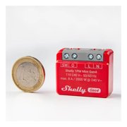 Shelly 1PM Mini Gen4 1PM Mini Gen4 Smart Relay: Wi-Fi and Zigbee Compatible Relay Module, Bluetooth Gateway with Shelly BLU
