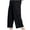 Black, variant on Mlzmgr Plus Size Capri Pants for Men M-4XL Quick Drying Fitness Pants with Pockets Outdoor Pants