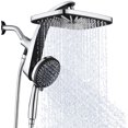 thumbnail image 1 of Cabezal de Ducha BOZYBO de Alta Presión con Lluvia y Rociador Manual, 1 of 7