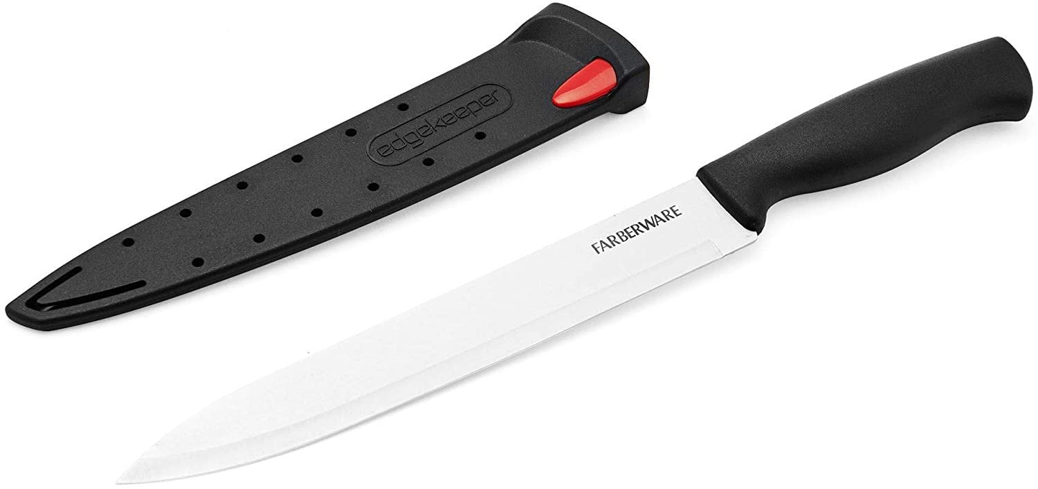 Farberware EdgeKeeper Slicing Knife, 8inch, Stainless Steel