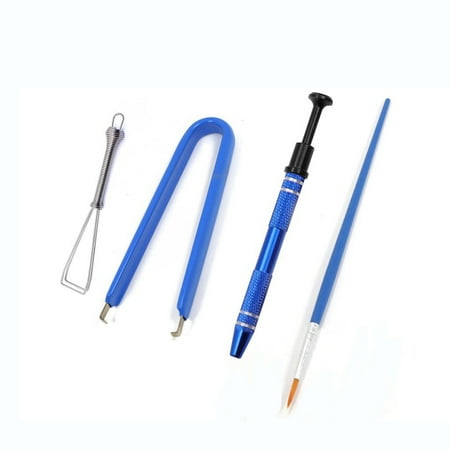 

SEFUONI 4-Claw Electronic Component Grabber IC Extractor BGA Chip Gripper Chip Picker