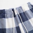 thumbnail image 5 of Samickarr Fleece Shorts for Women Trendy Drawstring Elastic Waist Soft Comfort Warm Pajama Shorts Plaid Printed Casual Homewear Loungwear Shorts, 5 of 5