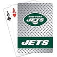 thumbnail image 2 of Pro Specialties Group NFL New York Jets Diamond Plate Playing Cards, 2 of 2