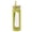 green, variant on 600ml glass tumbler, with bamboo cover and straw, spill-proof glass bottle, with silicone protective cover, without BPA.-flesh colour-flesh colour