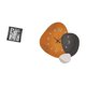 thumbnail image 5 of Reloj despertador digital de pared con , moderno y decorativo, de madera silenciosa, con pantalla multifuncional, ideal para sala de es, 5 of 8