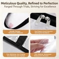 thumbnail image 7 of Clear PVC Clothes Storage Bag with Carry Handles,23inch Zippered Transparent Blanket Organizer Tote, Dustproof Foldable Closet Garment Container, Bedding Storage Holder, Space Saving Luggage Bag, 7 of 7