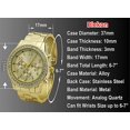 thumbnail image 2 of Blekon Collections Women's 37mm Case Casual Classic Cuff Bangle Watch, 2 of 5