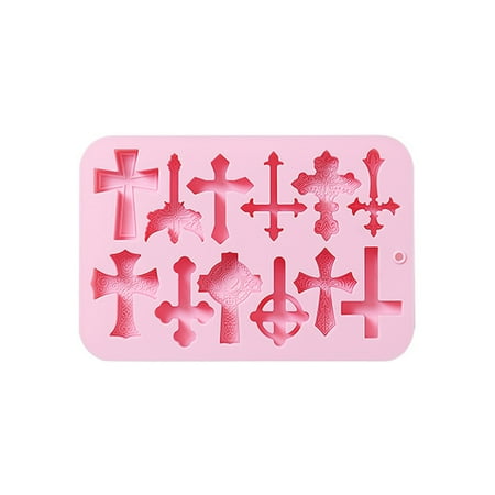 

RABBITH for Cross Shaped DIY Chocolate Moulds Candy Fondant Mould Perfect Gifts for Chil