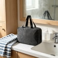 thumbnail image 5 of Japceit 4 Fold Toiletry Bag, Dry Wet Separation Hanging Organizer, Multi Color Portable Cosmetic Pouch, For Travel Toiletries Storage, 5 of 6