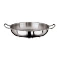 thumbnail image 1 of Paderno 11115-45 Poêle à Paella en Acier Inoxydable de 17 3/4 Pouces, Compatible Induction, 1 of 1