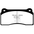 thumbnail image 2 of EBC Brakes Orangestuff 9000 Series Race Brake Pad Set Fits select: 2020-2023 TESLA MODEL Y, 2017-2023 TESLA MODEL 3, 2 of 2