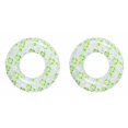 thumbnail image 1 of WUSUOWEI 2PCS Inflatable Swimming Rings with Glitter,Cute Pool Float Tube Decorations,Transparent Swimming Rings,31.5 Inch,Water Floats for Summer Pool Party Beach Photos,Decoration, 1 of 9