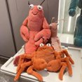 thumbnail image 2 of JELLYCAT-Muñeca de la serie de mariscos, cangrejo crujiente, pulpo, almeja, juguete de peluche, regalo reconfortante para niños, 2 of 5