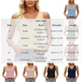 thumbnail image 4 of Loopsun Women Summer Tops V Neck Sleeveless Knit Sweater Vests Solid Relaxed Tunics, 4 of 5