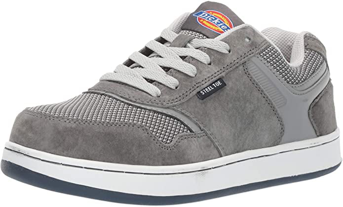 Sizes 3-14 Men's Shoes Dickies Everyday Safety Work Boots Grey & Black 