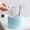 Blue, variant on Toothbrush Holder Organizer Multi Slot Bathroom Caddy, Toothpaste Razor Comb Storage Stand for Vanity Countertop, Bathroom Decor