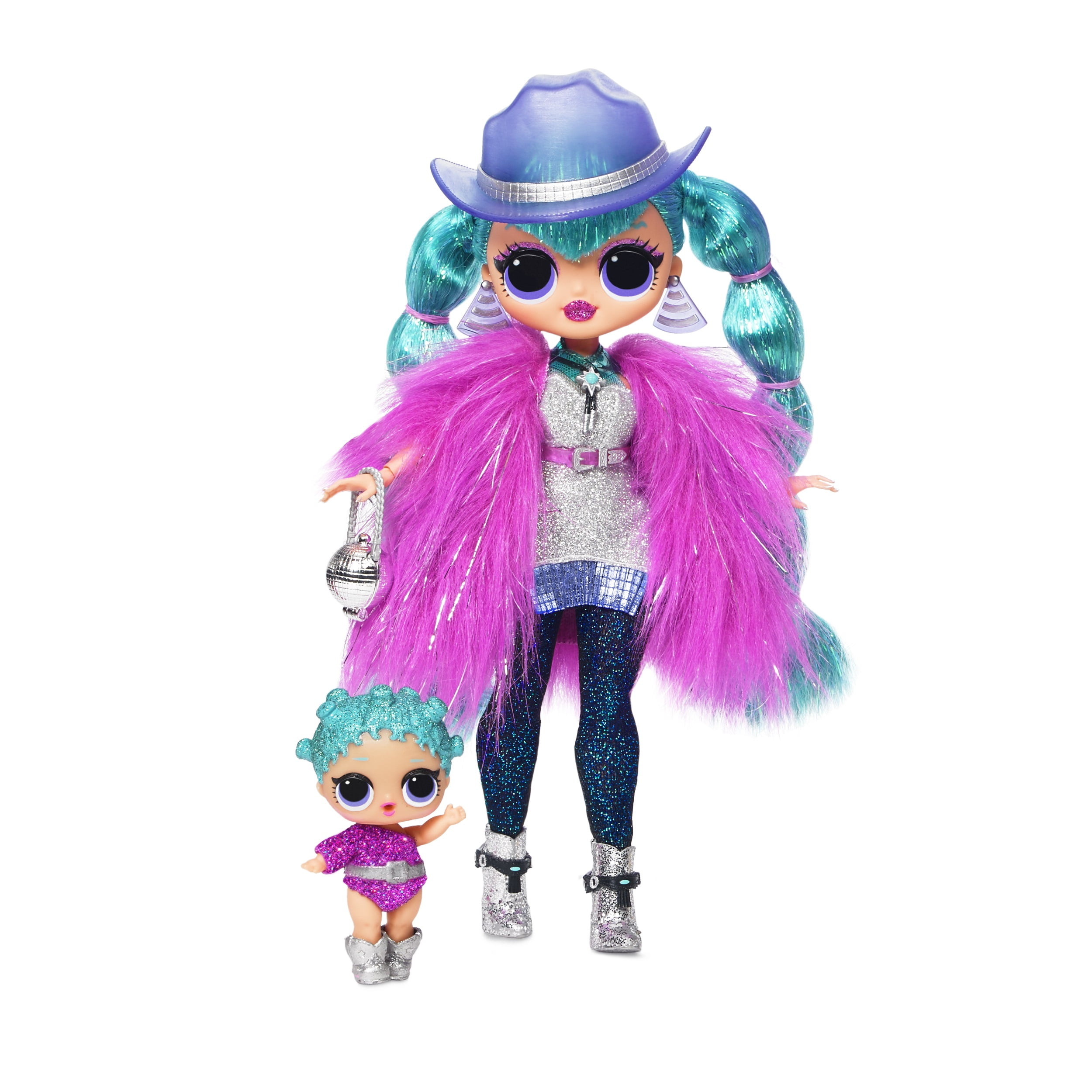 L.O.L. Surprise! O.M.G. Winter Disco Cosmic Nova Fashion Doll & Sister