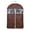 B, variant on Lume Wear Large Non Woven Fabric Wardrobe Storage Organizer for Bedroom Clothes a Space Saving Garment Bag in Burgundy Khaki and Coffee. A Big Size 128x60x2cm Closet Organizer for Home