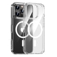 thumbnail image 1 of TopSave Étui Magnétique Hybride Compatible avec MagSafe, Protectrice, Résistante aux Rayures, Série Classique, Transparente pour iPhone 16 Pro 6,3 Pouces, 1 of 3
