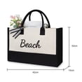 thumbnail image 2 of Fashion Shoulder Bag Hit Color Women Shopping Tote Handbags (Zebra Pattern), 2 of 6