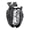 Transparent black, variant on Whaledi Translucent Heart Earphone Case For Earbuds Holder Cover