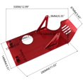 thumbnail image 2 of Placa de deslizamiento de motor de arranque de pie de aluminio Olym para XR50 XR70 Lifan YX SSR110 125 Thumpstar Coolster Apollo Kymco GMX NXD Demonx TaoTaoDB17 50cc 70cc 90cc 110cc 125cc 140cc 150cc, 2 of 5